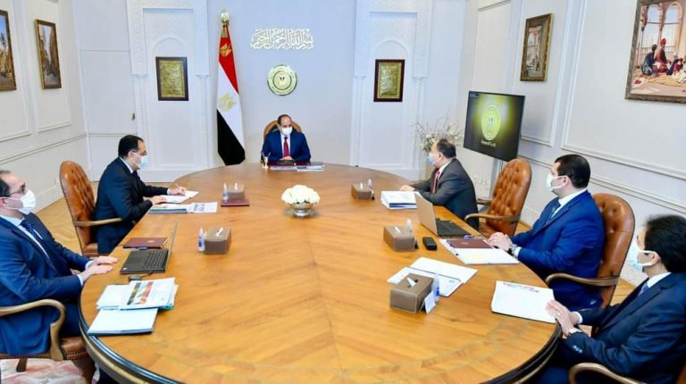 Al-Sisi directs speeding up implementation of digital transformation, financial inclusion 1 FB IMG 1650988045139